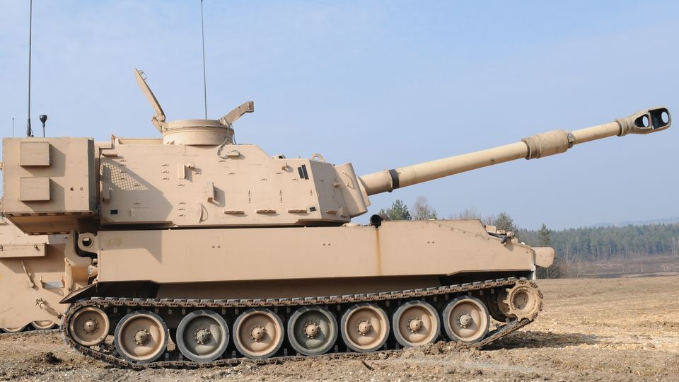 M109A6帕拉丁155公厘自走砲系統